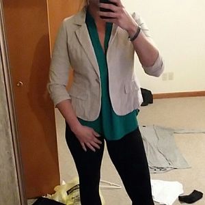 Tan blazer